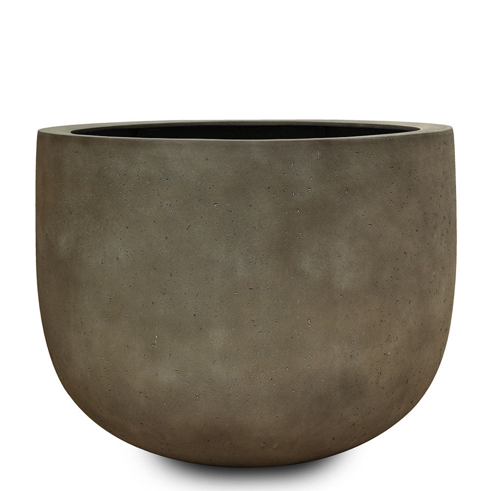 ROWENA NATURAL CONCRETE SURFACE PLANTER D90CM - حوض روينا 90 سم