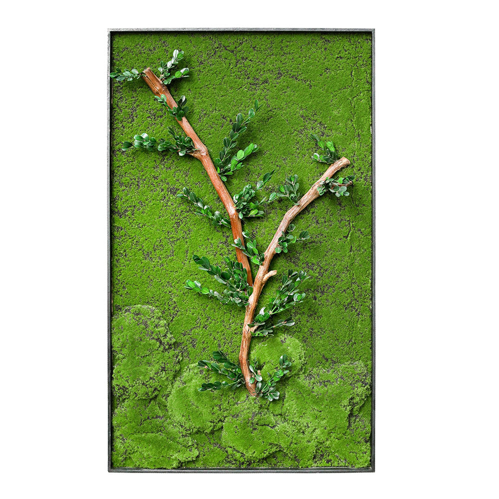 CUSTOMIZED ARTIFICIAL MOSS FRAME - DESIGN 6- إطار مصنوع من الطحلب الاصطناعي حسب الطلب - التصميم 6