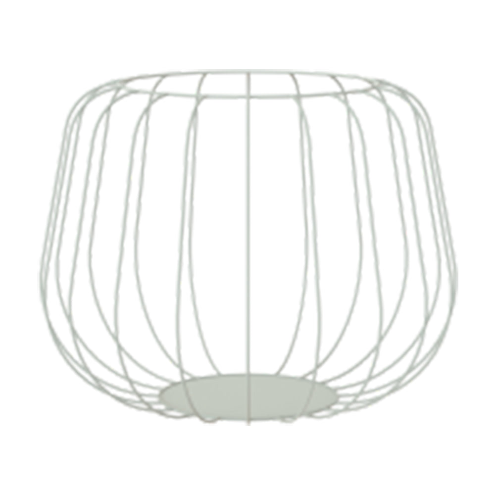 NANTES PLANT DECORATIVE CAGE SILVER - ديكور قفص للنباتات - فضي