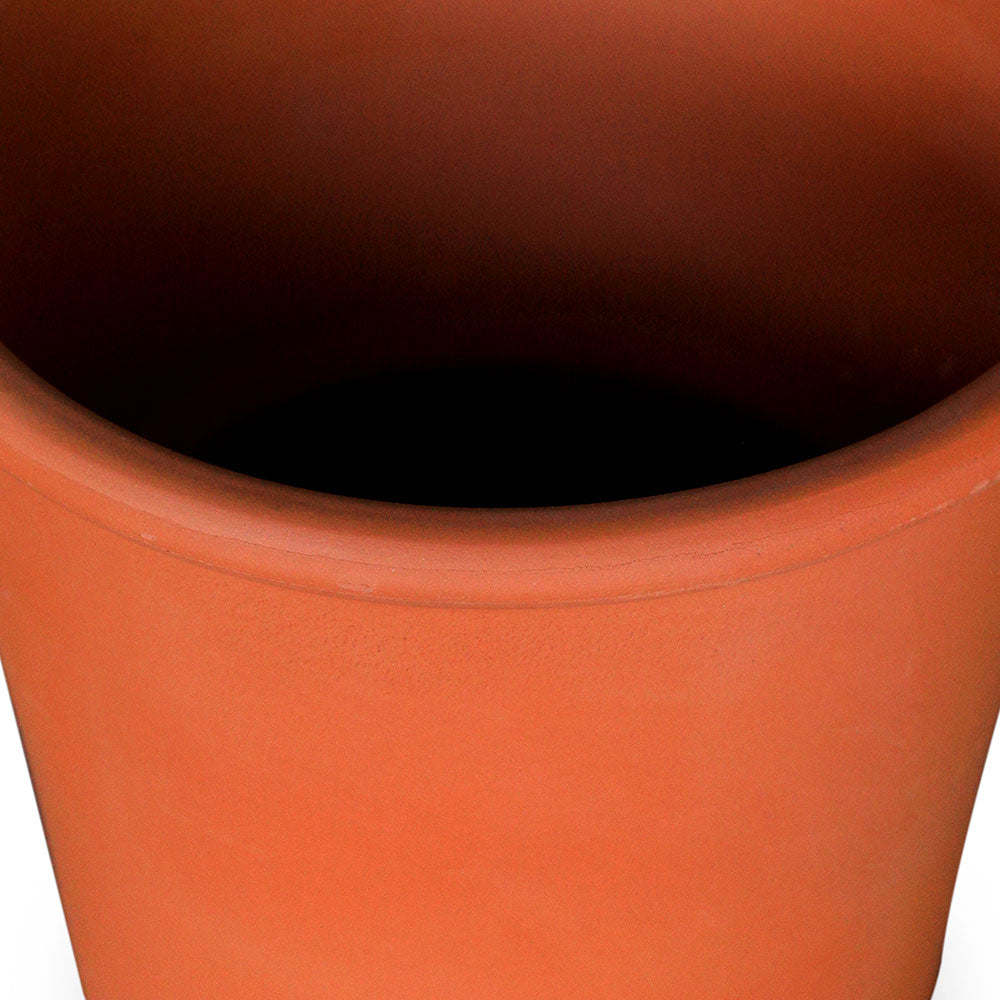 TERRA-COTTA POT 18cm حوض تيراكوتا