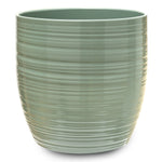 BERGAMO GLACIER BLUE CERAMIC POT