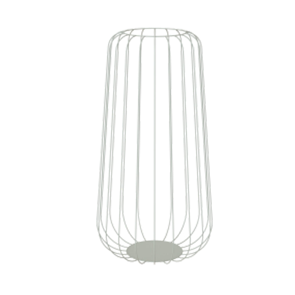 NANTES PLANT DECORATIVE CAGE SILVER - ديكور قفص للنباتات - فضي
