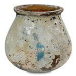 GELEEN GREEN CERAMIC PLANTER