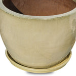 HOUTEN CREAMY CERAMIC PLANTER