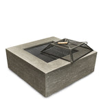 TELFORD GREY SQUARE FIRE PIT