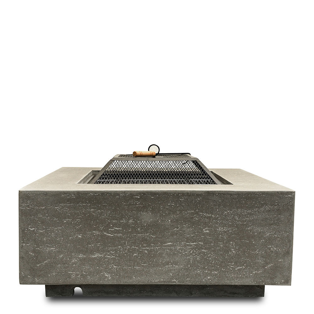 TELFORD GREY SQUARE FIRE PIT