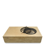 SWINDON BEIGE RECTANGULAR FIRE PIT