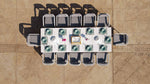 LIMBOURG WHITE VERSATILE DINING SET L-215CM (EXPANDABLE TO 315CM) - طقم طاولة طعام - أبيض
