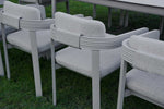 LIMBOURG BEIGE VERSATILE DINING SET L-215CM (EXPANDABLE TO 315CM) - طقم طاولة طعام - بيج