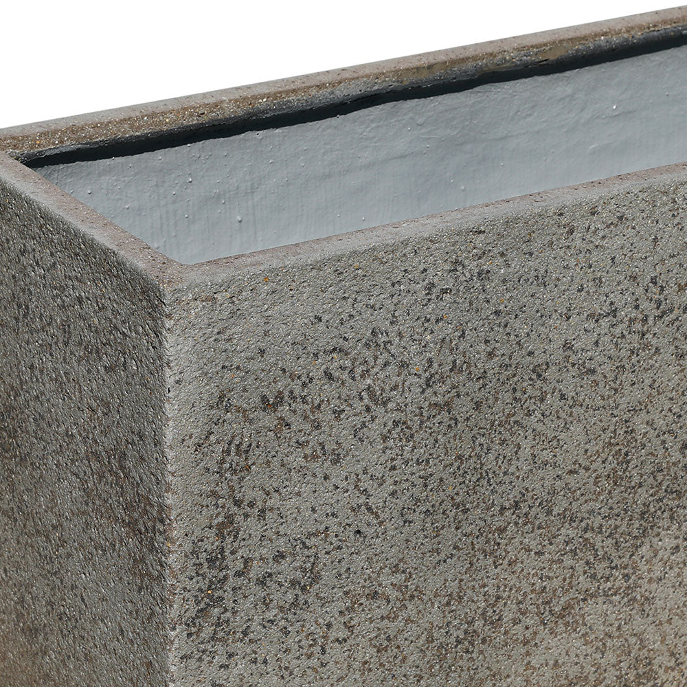 FALSTERBO GREIGE RECTANGULAR PLANTER