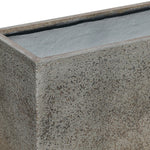 FALSTERBO GREIGE RECTANGULAR PLANTER