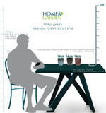 NEVADA PLANTER D13CM - حوض نيفادا
