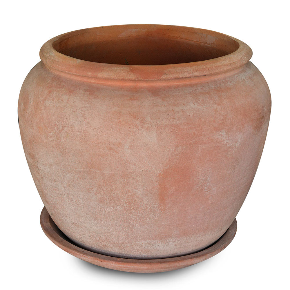 TERRA-COTTA POT D-55cm حوض تيراكوتا