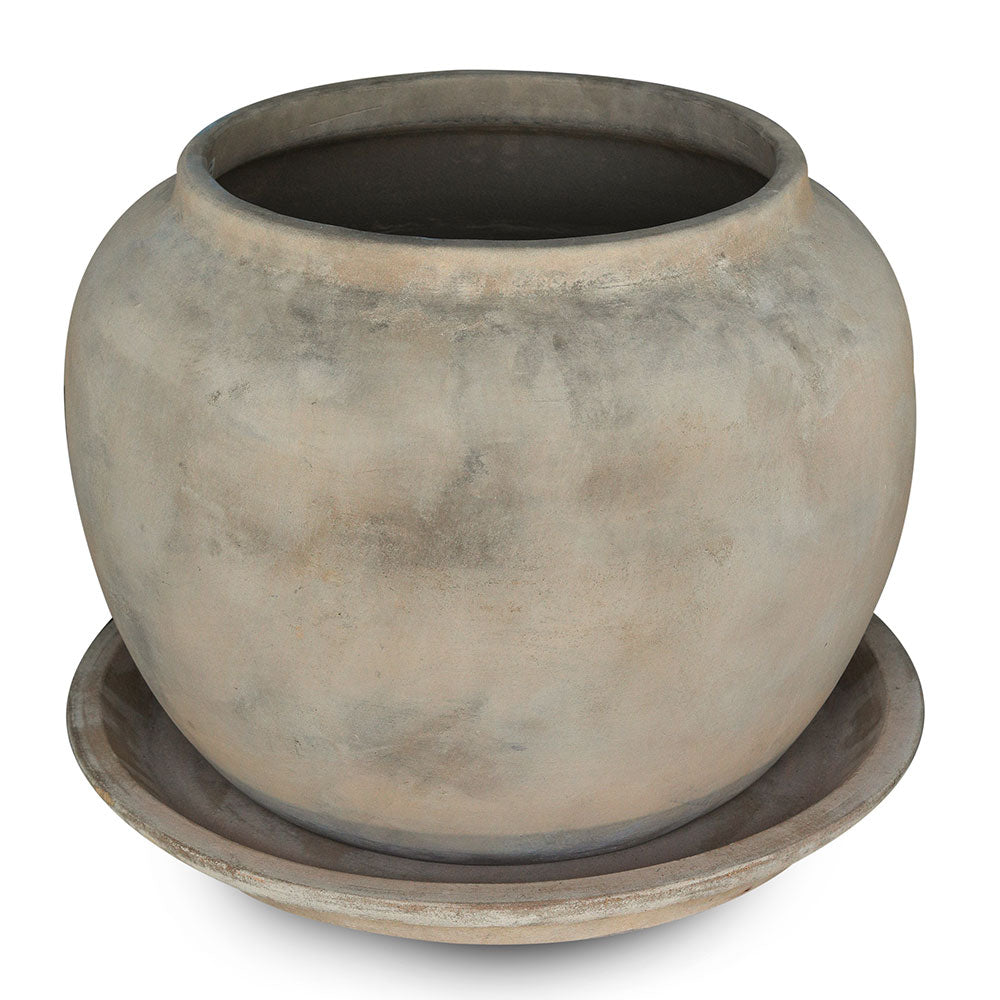 LAGES TERRA-COTTA POT D-53cm حوض تيراكوتا
