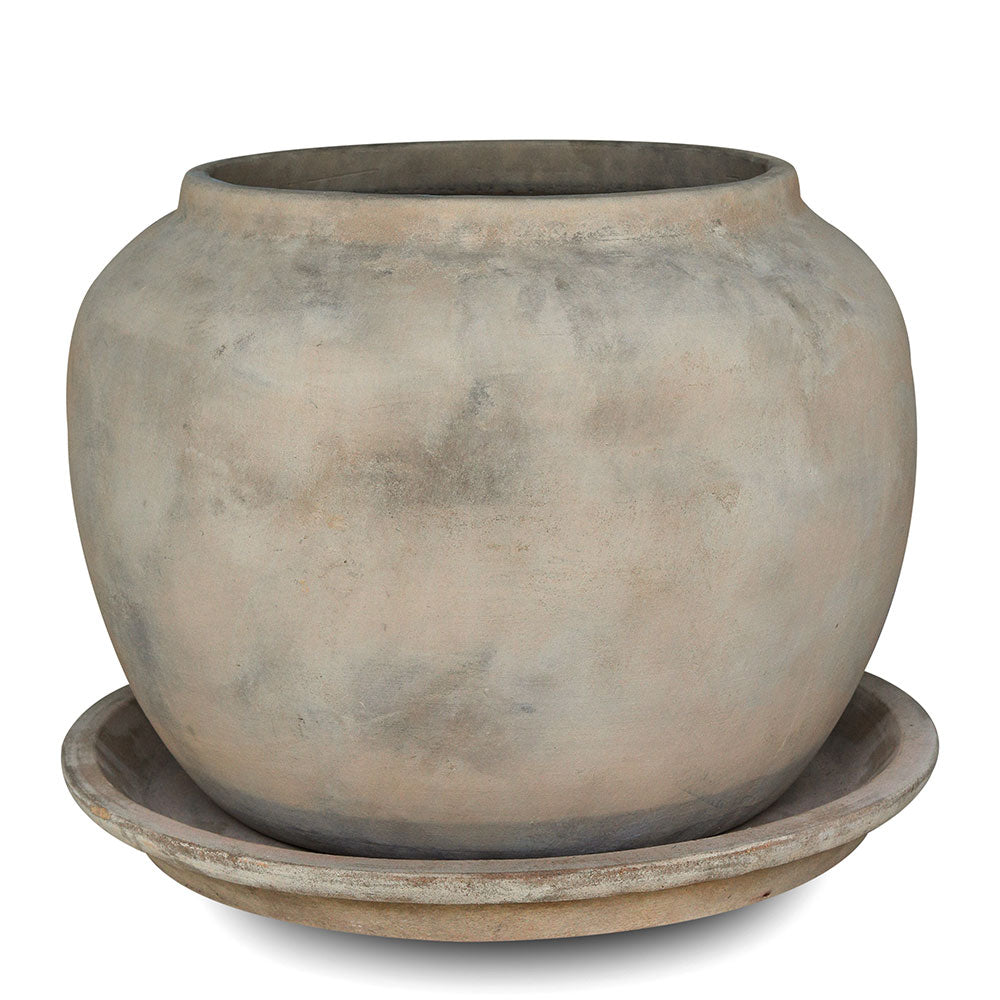 LAGES TERRA-COTTA POT D-53cm حوض تيراكوتا