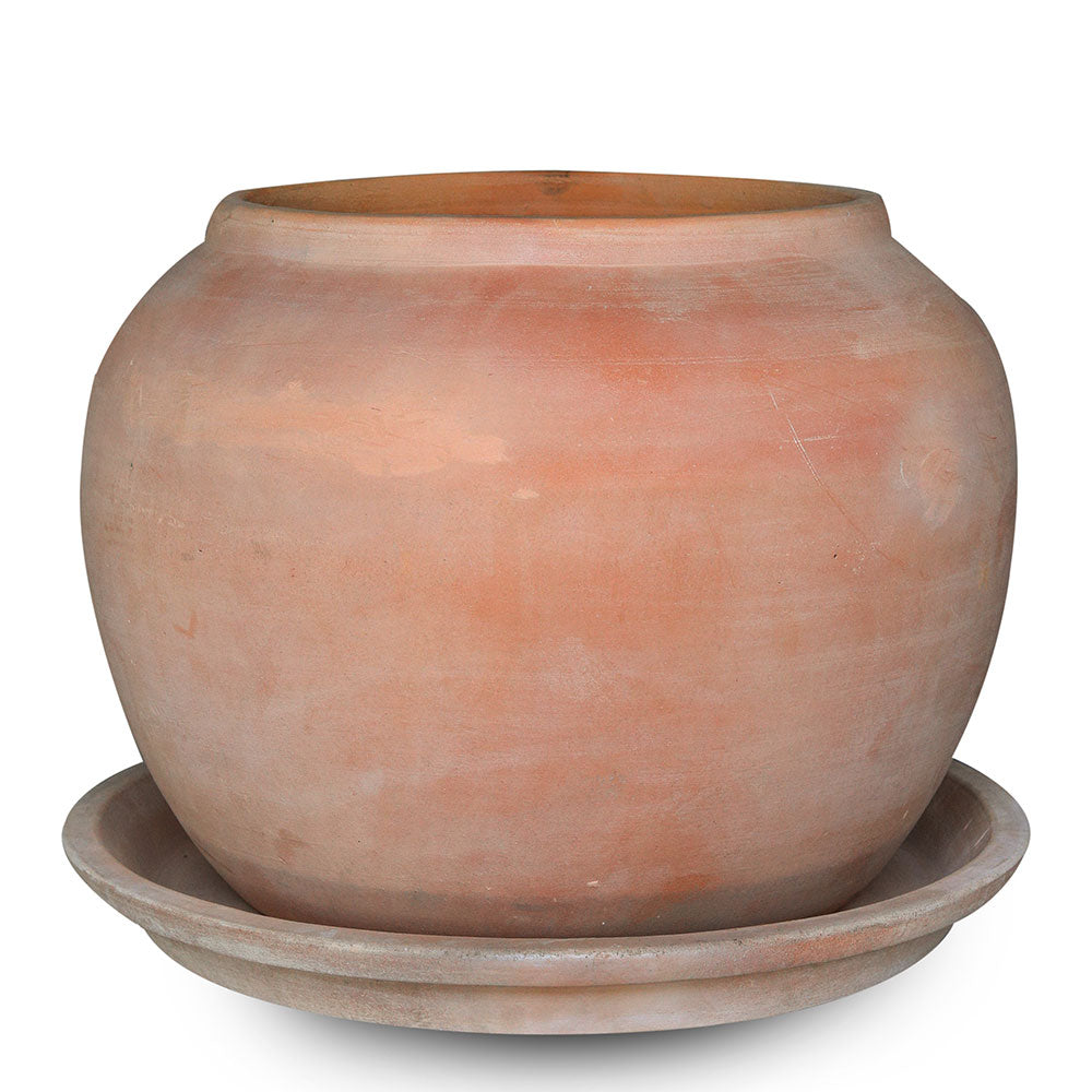 TERRA-COTTA POT D-53cm حوض تيراكوتا