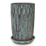 MOURA PLANTER WITH SAUCER - حوض مورا المميز