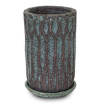 MOURA PLANTER WITH SAUCER - حوض مورا المميز