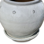 MONTFORT WHITE CERAMIC PLANTER