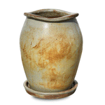 HEERLEN ANTIQUE WHITE CERAMIC PLANTER