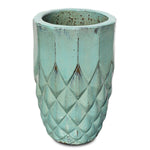 UTRECHT GREEN CERAMIC PLANTER