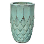 UTRECHT GREEN CERAMIC PLANTER