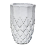 UTRECHT WHITE CERAMIC PLANTER