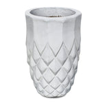 UTRECHT WHITE CERAMIC PLANTER