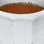 UTRECHT WHITE CERAMIC PLANTER