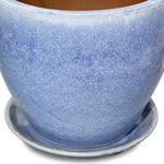 EEMNES ICY BLUE CERAMIC PLANTER