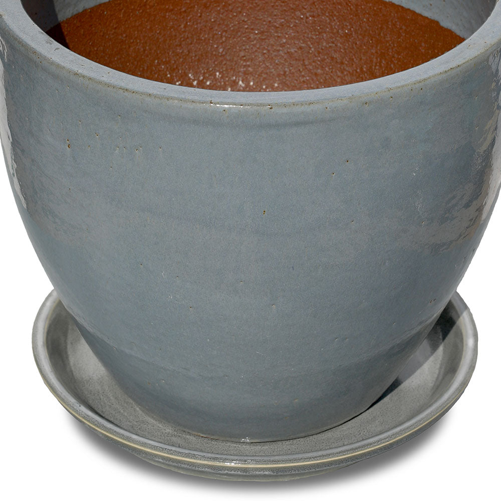 EEMNES GREY CERAMIC PLANTER