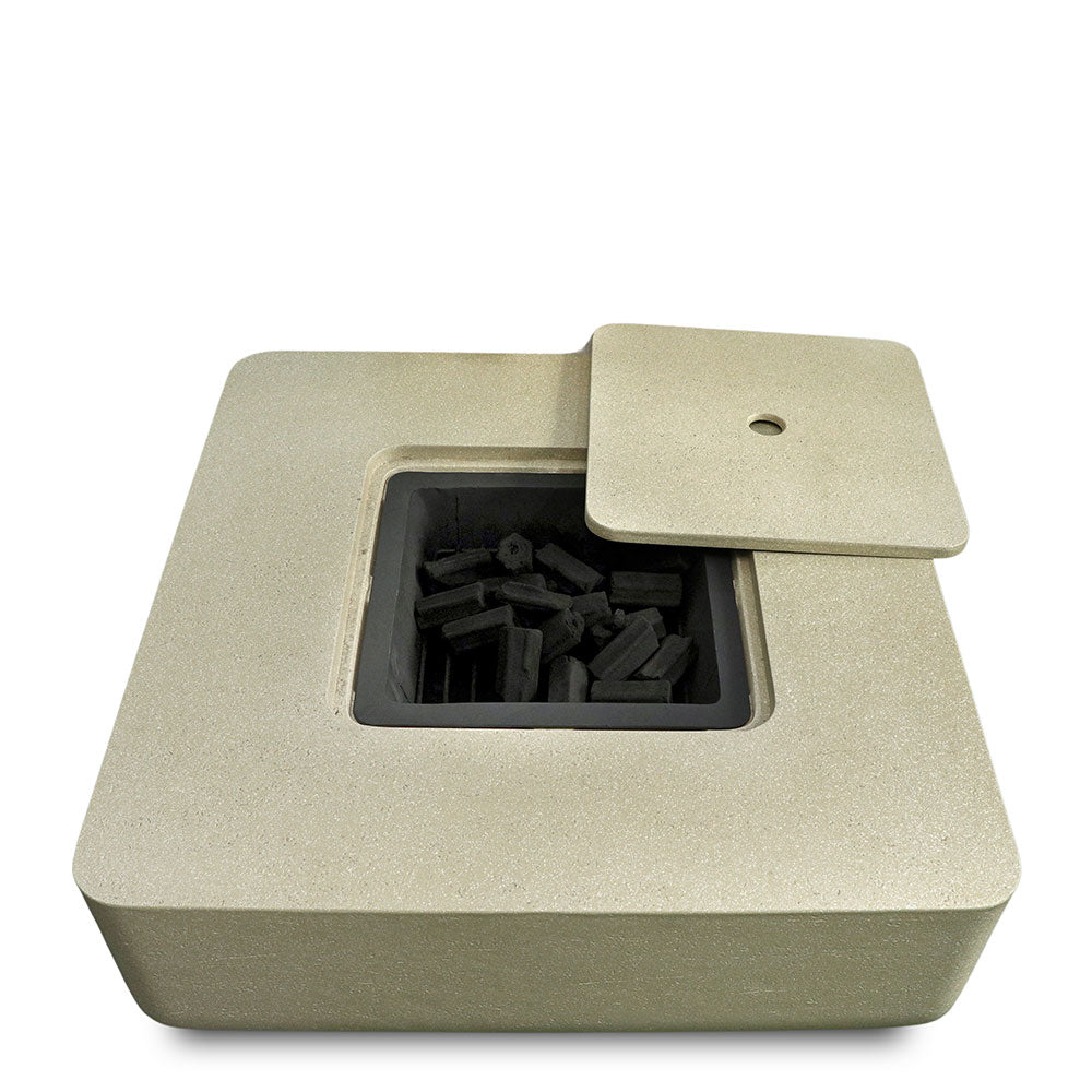 ROTHBURY SQUARE CHARCOAL FIRE PIT - دوة فحم