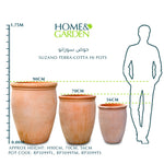 SUZANO TERRA-COTTA HI POT H56CM - حوض سوزانو