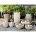 WINTINNA LOW EGG NATURAL CONCRETE FOUNTAINS - نافورة وينتينا