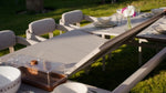 OUDENBURG BEIGE VERSATILE DINING TABLE SET L-230CM (EXPANDABLE TO 300 CM) - طقم طاولة طعام - بيج