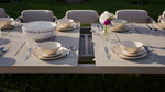 OUDENBURG BEIGE VERSATILE DINING TABLE SET L-230CM (EXPANDABLE TO 300 CM) - طقم طاولة طعام - بيج