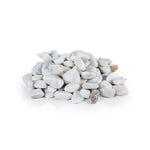 WHITE PEBBLES STONE 20-40MM 25KG BAG - حصى بيضاء ٢٠-٤٠ مم كيس ٢٥ كجم