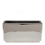 HAYWARD MIRROR-SILVER RECTANGULAR POT L24CM - حوض هايوارد