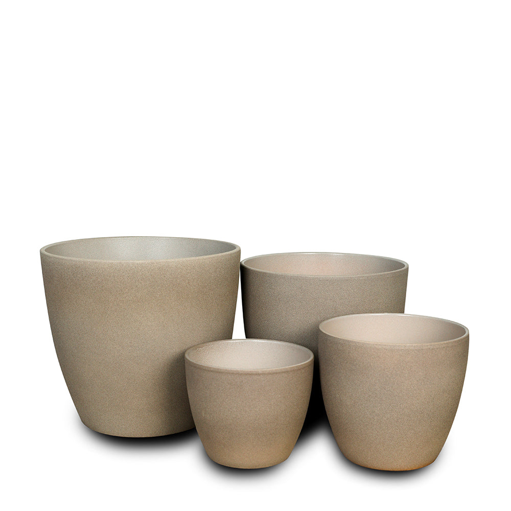 DENVER BROWN PLANTER D28CM - حوض دنفر