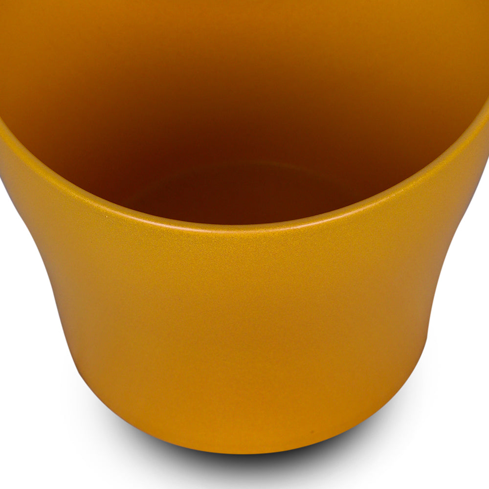 DETROIT YELLOW PLANTER D17CM - حوض ديترويت