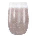 DIJON TALL JAR BROWN H25CM - حوض ديجون طويل بني