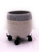 ADJUSTABLE POT MOVER WITH WHEELS - حوض متحرك