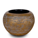 AALEN FADED COPPER PLANTER D19CM