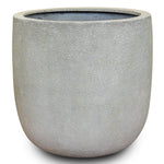 ROWENA ANT-WHITE FIBER COMPOSITE PLANTER 35CM - حوض روينا