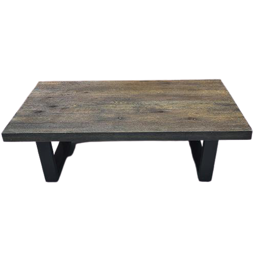 RIVAS NATURAL CONCRETR/BROWN TABLE - طاولة ريفاس من الخرسانة الطبيعية - بني
