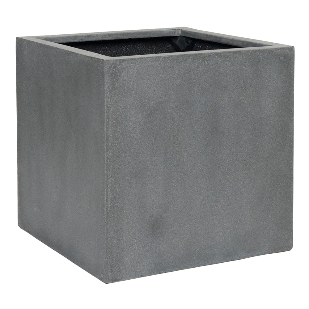 BOLOGNA SQUARE GREY POT حوض بولونيا الخرسانى