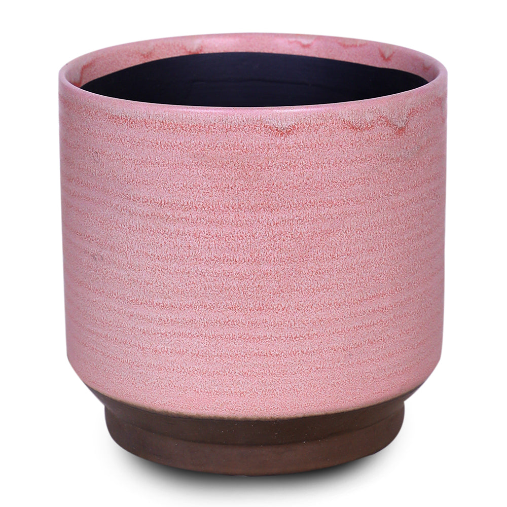 PROTVINO ROUND PLANTERS D17CM - حوض بروتفينو الوردي