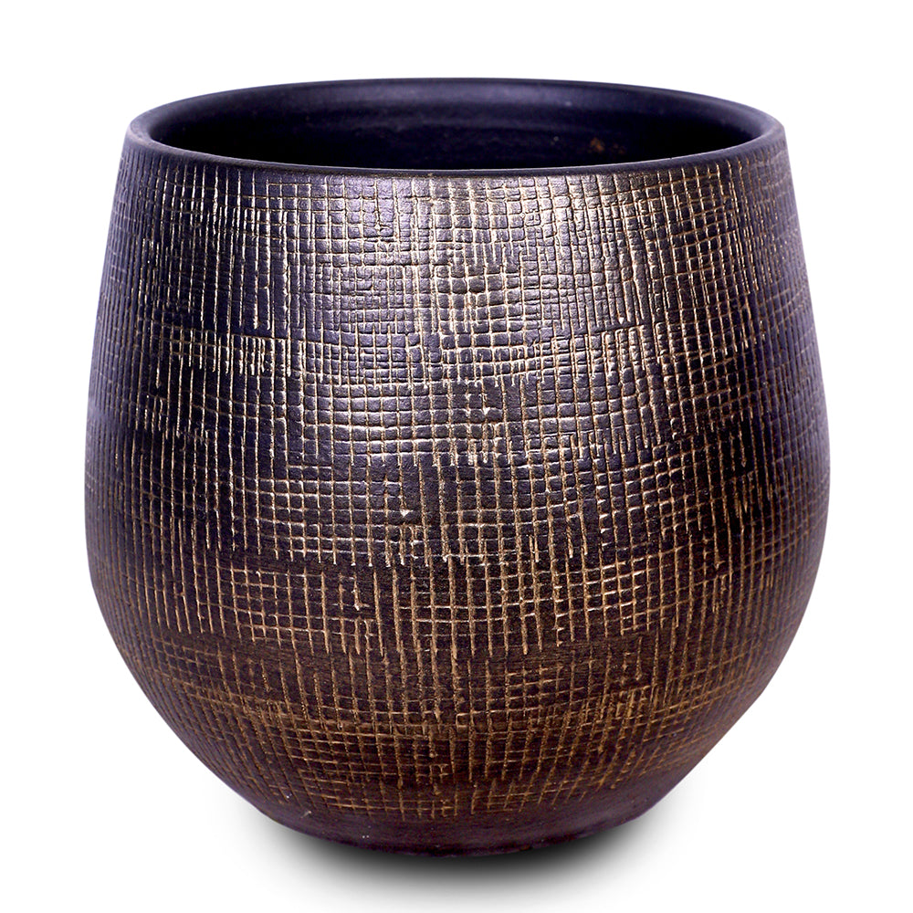 OKSINO SHINY GOLD PLANTER - حوض أوكسينو