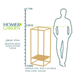 MENTON GOLD IRON STAND - ستاند حديد ذهبي