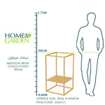 MENTON GOLD IRON STAND - ستاند حديد ذهبي